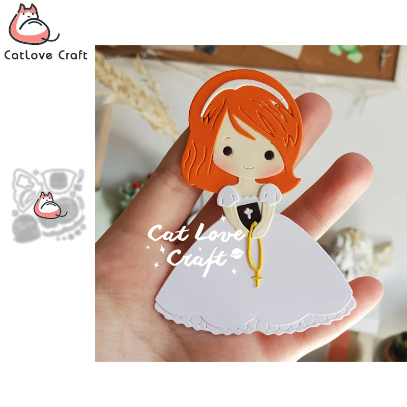 Catlove-قوالب تقطيع معدنية ، طقوس الكتاب المقدس ، استنسل قصاصات الورق ، صناعة البطاقات ، النقش ، جديد لعام 2020 #1