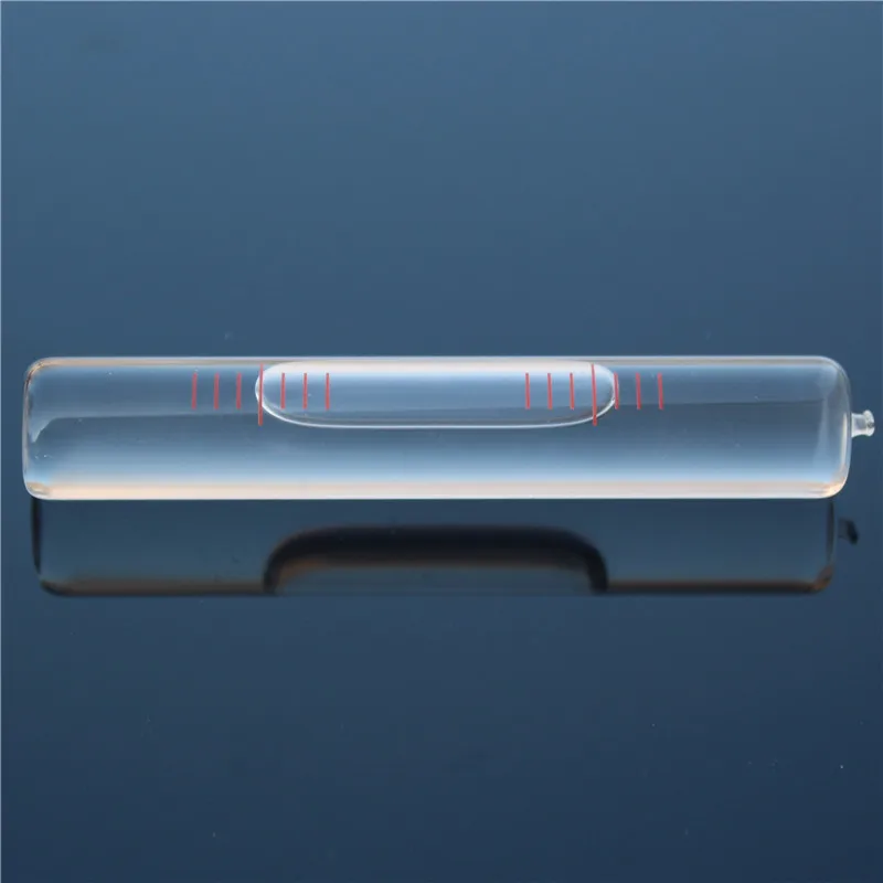 High-precision glass level bubble Tubular spirit level Blister beads Vials Diameter 13mm