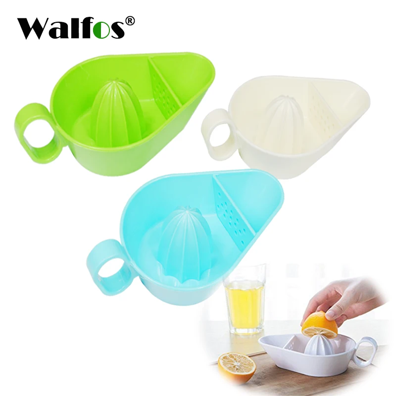 

WALFOS Manual Citrus Orange Lemon Squeezer Fruit Juicer Plastic Juice Maker Portable Fruits Pressing Kitchen Accessories Gadgets