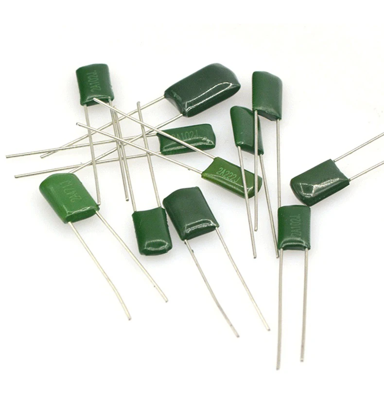 50pcs Polyester Film Capacitor 2A103J 100V 10nF 0.01uF 100V10nF 100v0.01uF