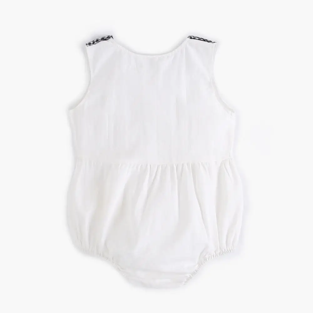 Sanlutoz Casual Summer Baby Girls Bodysuits Cotton Infants Onesies Clothing Fashion Sleeveless