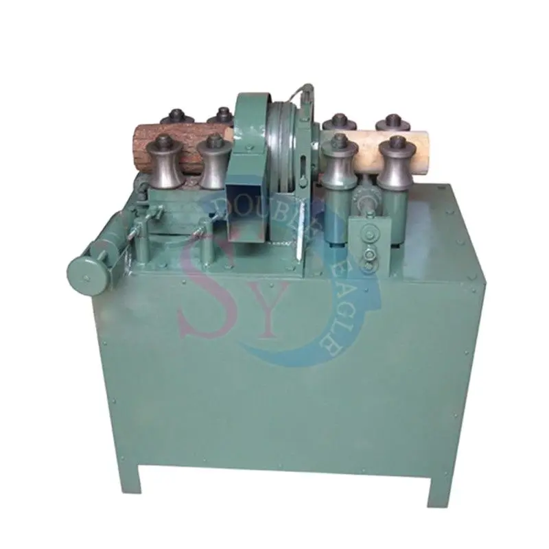 

High Output Profession Automatic Big Round Wooden Rod Processing Machine/Agricultural Wood Handle Tools Making Equipment