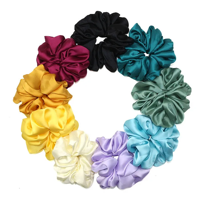 Hot Sales Women Hairband Single color cloth Elastic Hair Band Rubber Bands Headband Scrunchie For Women hair accessories,ACC147