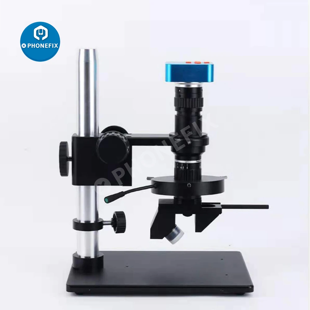 HD Industrial 3D Microscope 2D 3D Switchable Optical Magnifier Digital CCD microscopio laboratory teaching Phone PCB SMD Repair