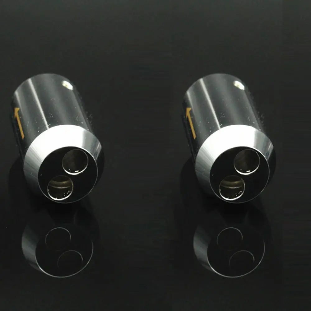 Câble d'alimentation audio HiFi, alliage Rhodium 1 à 2, séparateur de démarrage de pantalon, haut-parleur en Y, adaptateur de fil, prise, 16mm, 14mm, 4 pièces