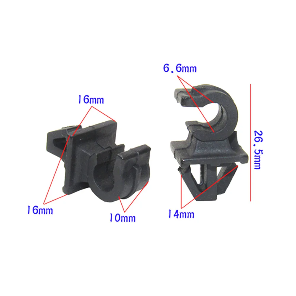 For Chery Arrizo 5 Kay Wing C3R Tiggo 3X Cowin C3R Car Hood Support Rod Plastic Fastener Clip Rivet