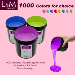 Bulk wholesale dropping 350g 500g 1kg ibdgel Soak off UV&LED nails Art Salon beauty multi-colorful gel nail polish for manicure