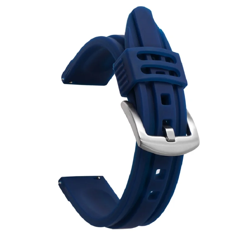 Ремешок 22 мм из ТПЭ для Fossil Hybrid Smartwatch HR, браслет для Samsung galaxy watch 46 мм R800, быстросъемный браслет