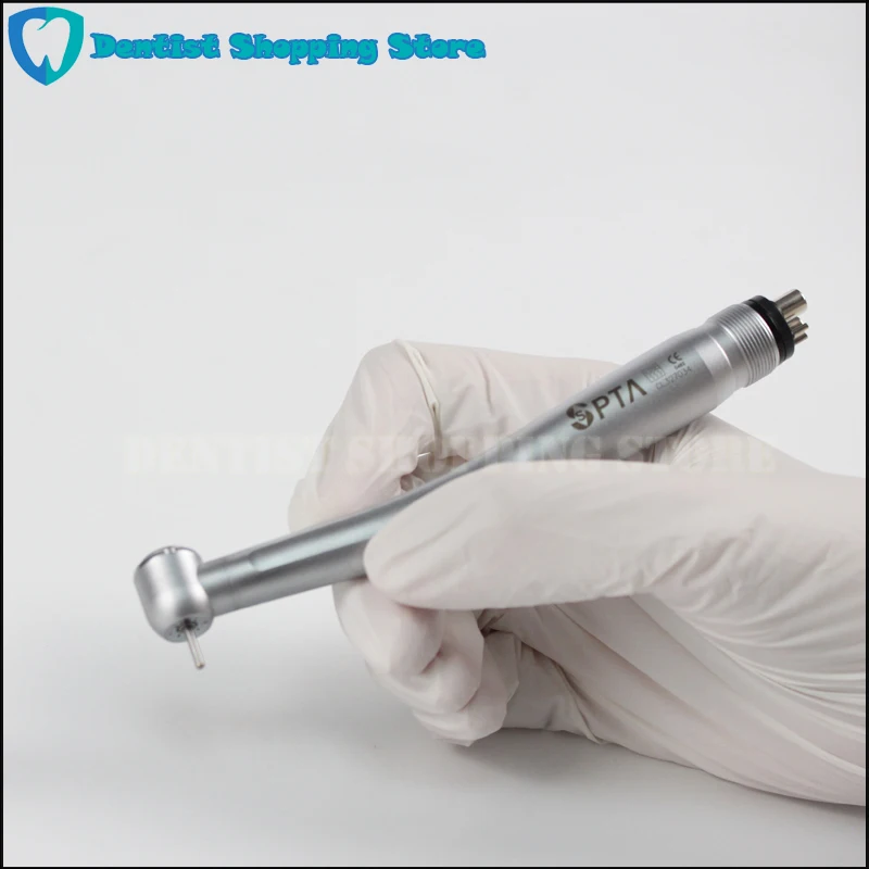 

Dental Instrument Push Button Turbine Handpiece 4 water Spray High Speed Torque Handpiece