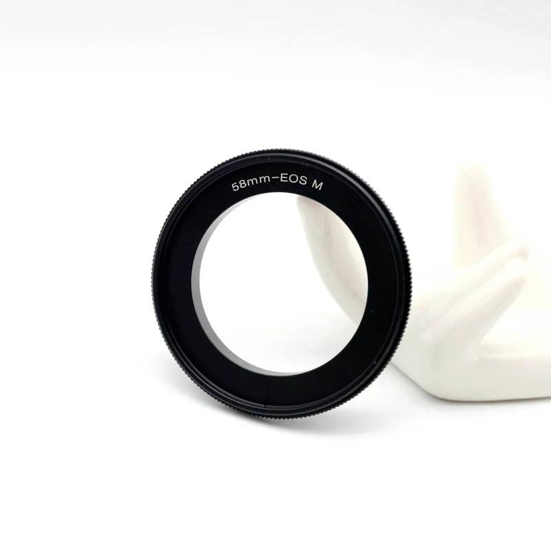 58MM Macro Reverse Lens Adapter Ring Voor Canon EOS mount