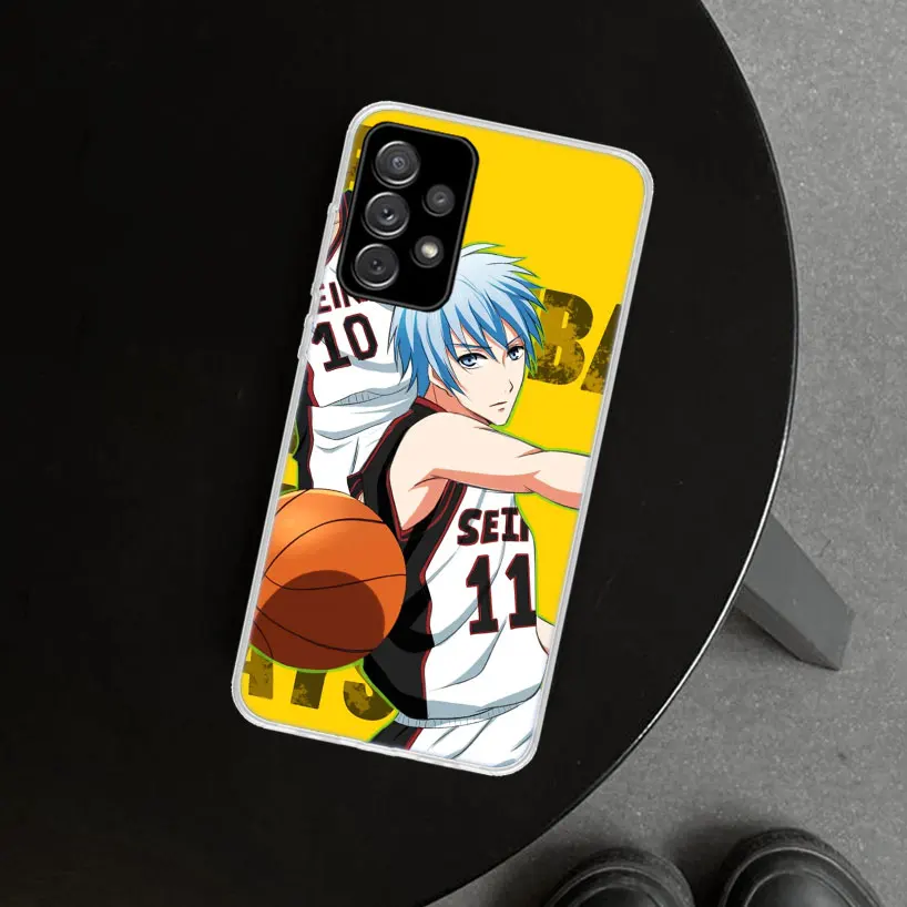 Kuroko Basketball Anime Phone Case for Samsung Galaxy A15 A25 A35 A55 A14 A24 A34 A54 A04S A13 A23 A33 A53 A03S A52 A12 A22 A32 