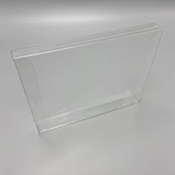 Wii 게임 저장 수집 전시 상자를 위한 명확한 투명한 애완 동물 보호 상자