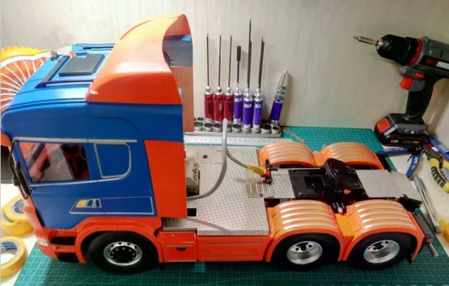 1/14 ciągnik Tamiya SCANIA R620 ozdobny talerz anty-deskorolka