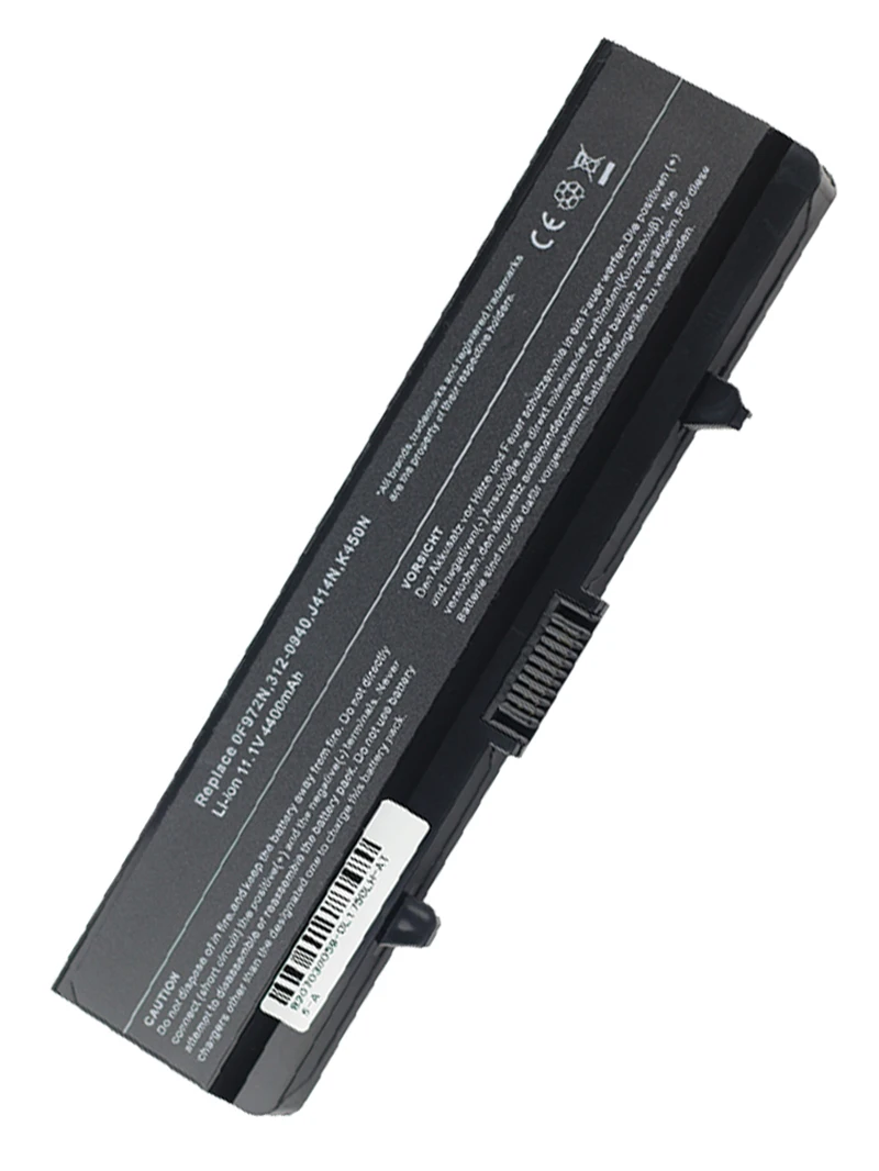 6Cells 4400mAh Laptop Battery For DELL Inspiron 1440 PP42L K450N X284G 1750 1440N 1750N