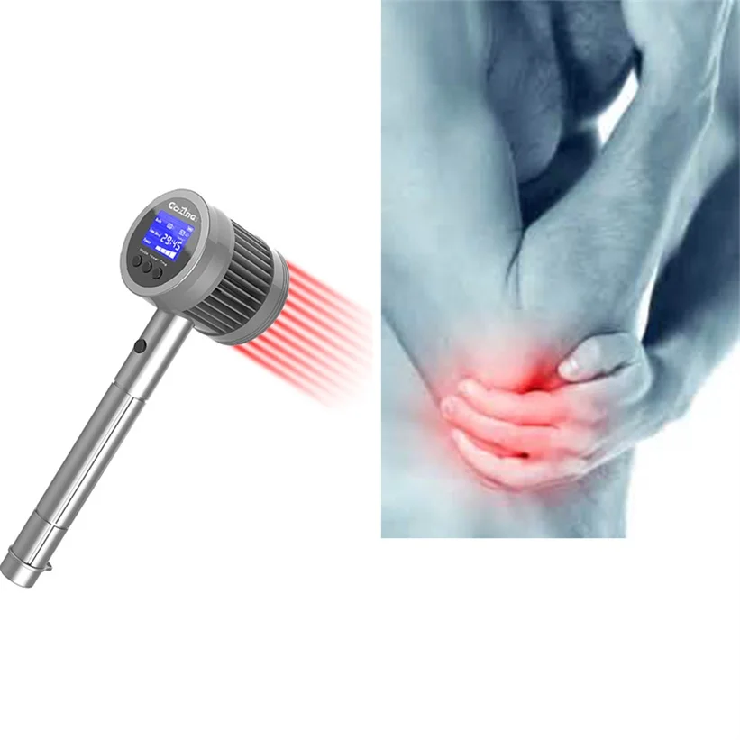 

COZING Advanced 808nm Лазерное акупунктурное оборудование — беспроводное устройство мощностью 1295 мВт для быстрого спортивного восстановления и реабилитации после травм