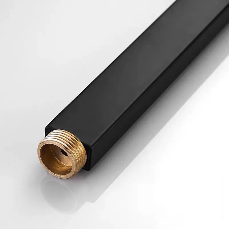 Dusche Extension Tube SDSN Qualität Edelstahl Bad Dusche Arm Platz Runde Badezimmer Dusche System Erweiterung Rohr