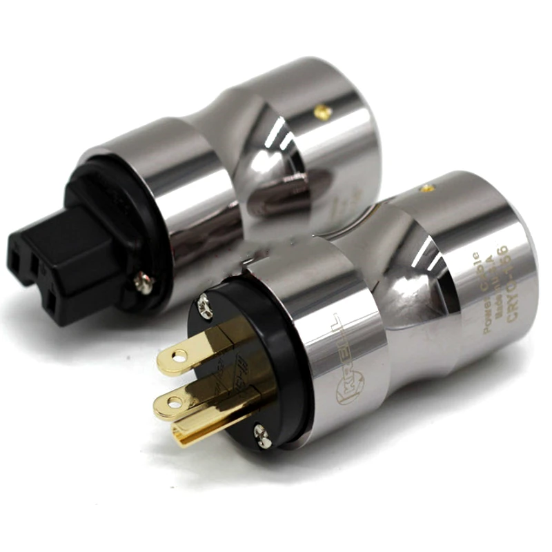 CRYO-156 krell US or EU power plug Connector IEC Plug For DIY hifi audio Power Cable