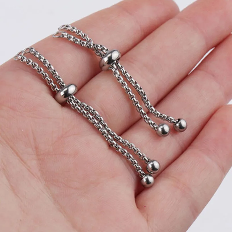 DoreenBeads Stainless Steel Adjustable Rings Connectors Accessories Gold Color DIY Making Charms Jewelry 4.5cm-6cm,1PC