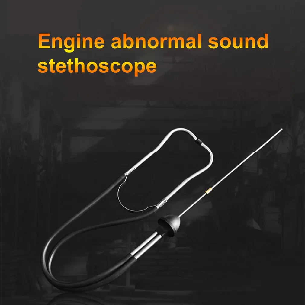 22.5+7CM Car Stethoscope Auto Mechanics Engine Cylinder Stethoscope Hearing Tool Car Engine Tester Diagnostic Tool