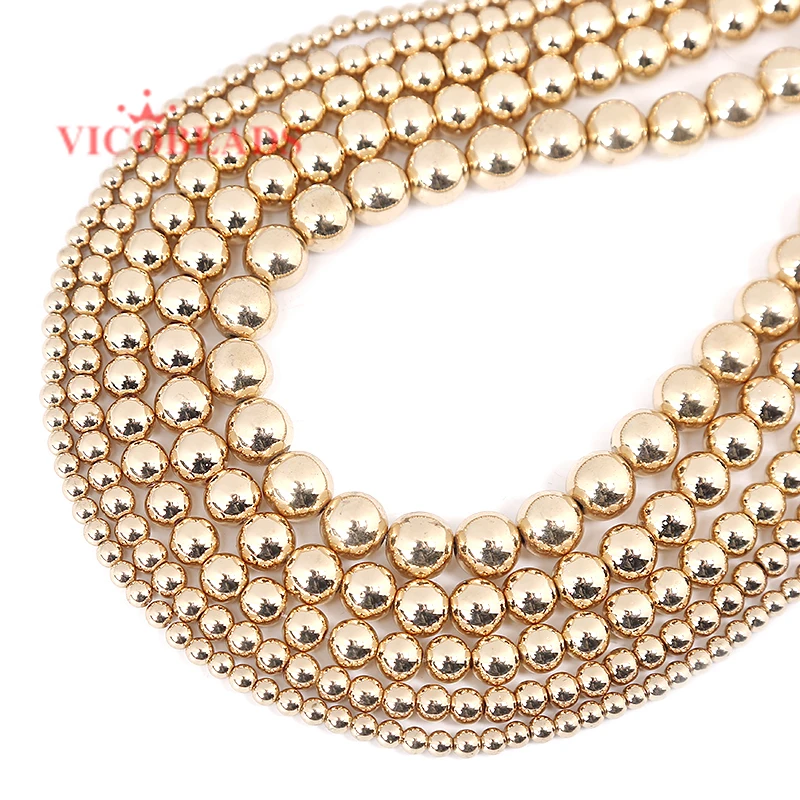 الحجر الطبيعي الأسود ارتفع الذهب الفضة اللون قوس قزح الهيماتيت الخرز 4 6 8 10 مللي متر 15 "لكل ستراند اختيار حجم لصنع المجوهرات