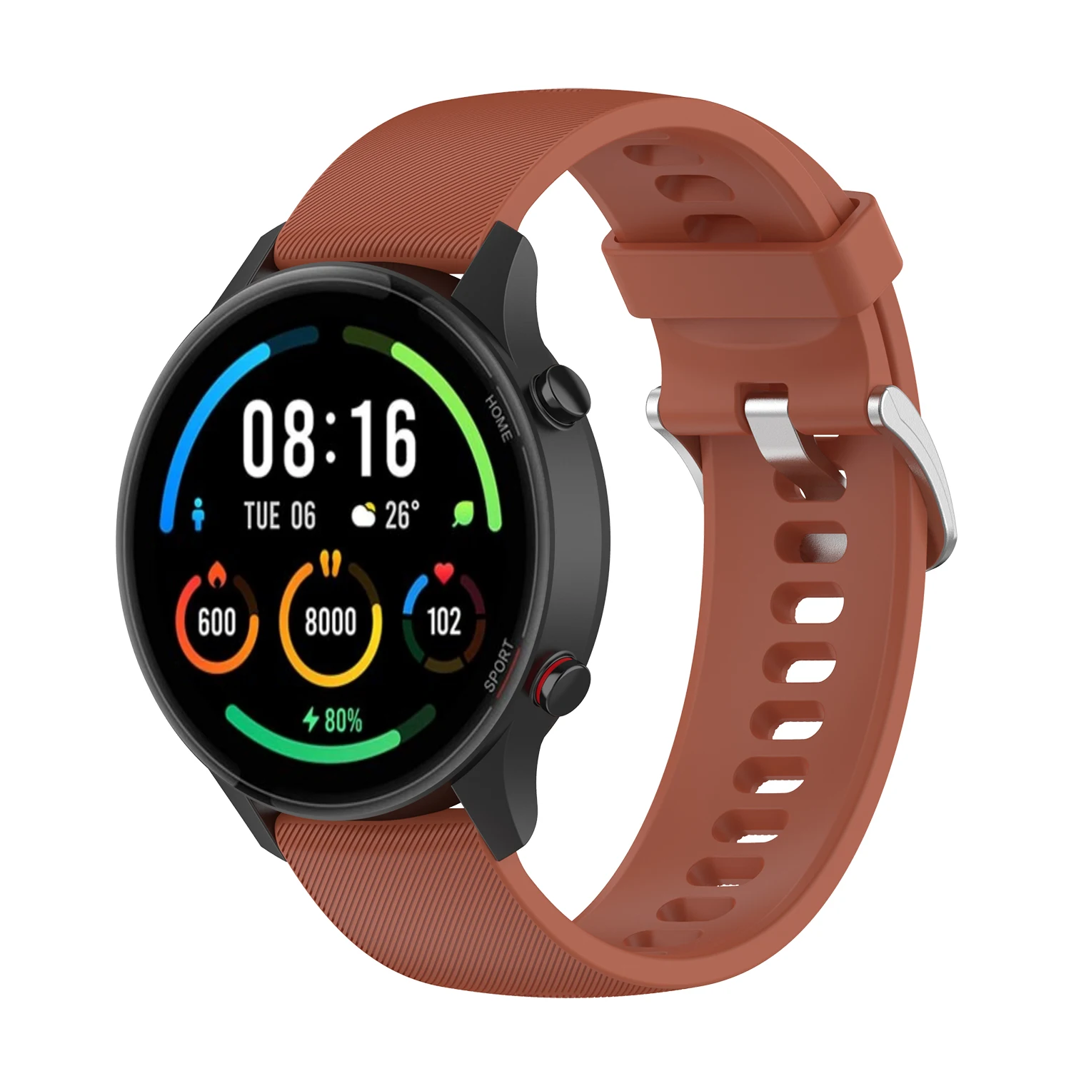 جديد 22 مللي متر سيليكون حزام الساعات ل شاومي MI ساعة اللون الرياضة الذكية معصمه ل شاومي Haylou RT LS05S سوار wirstbelt