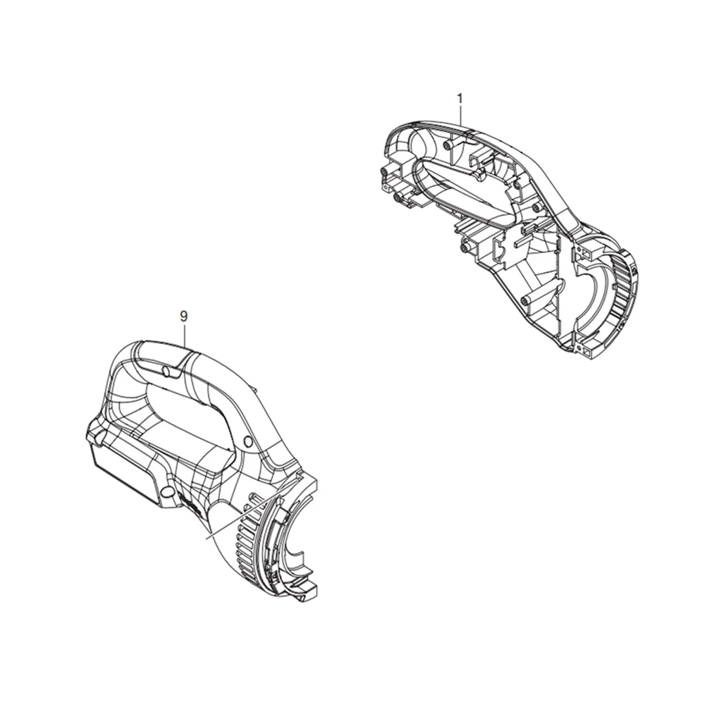 

Shell for Makita CL183DZX 183A62-0