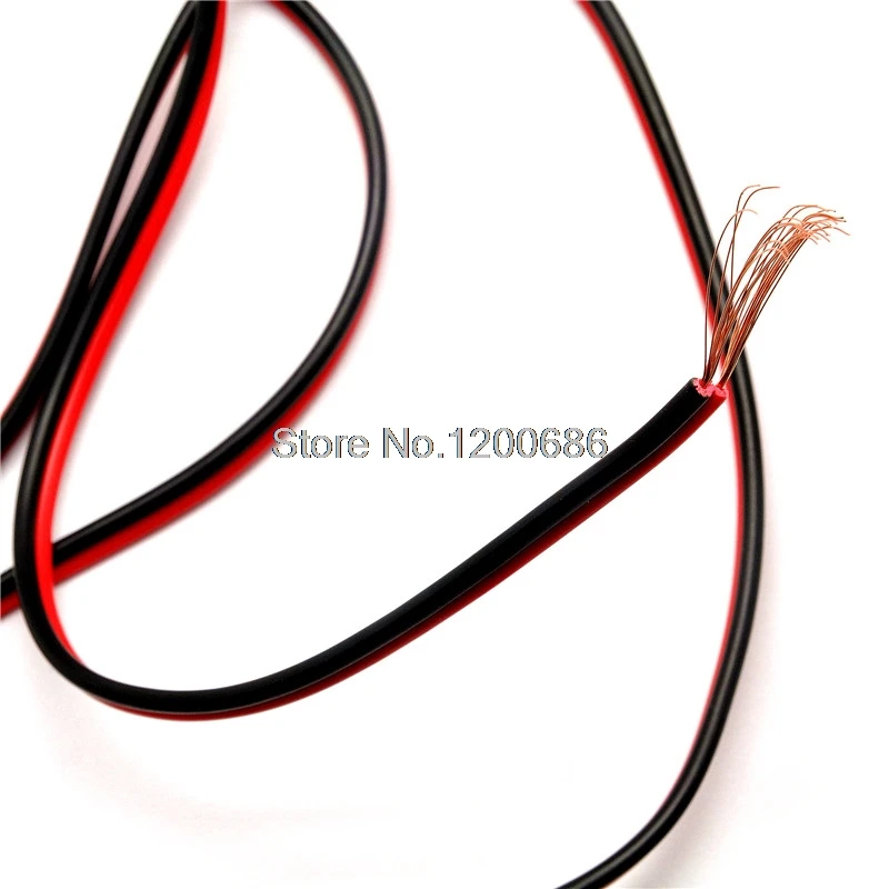 

Red and black and line RV 0.5 square wire wire 10 meter