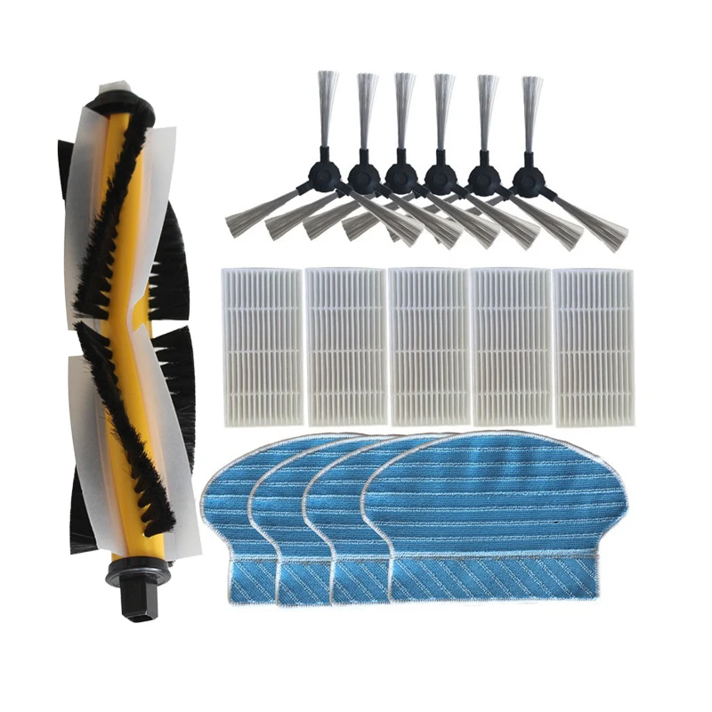 Máy Hút Bụi Con Lăn Mặt Bàn Chải Bộ Lọc Hepa Chổi Lau Nhà Vải Cho BLAUPUNKT BPK-VCBB1XS,BLUEBOT XSMART Robot Máy Hút Bụi Phần