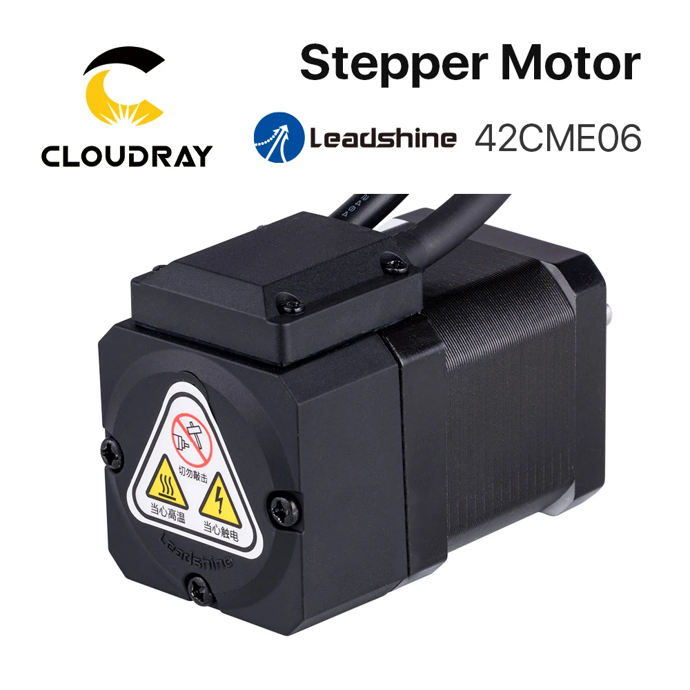 Leadshine Nema 17 Stepper Motor (42CME06）Closed Loop 0.6N.m 2.5A with Encoder CNC Router Engraving milling machine 3D printer