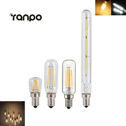 E14 T20 T25 T26 Retro Edison Bulb 2W 3W 4W Led Lamp Candle Light Filament Energy Saving Glass Bulb Lamparas Ampoule Home Lightin