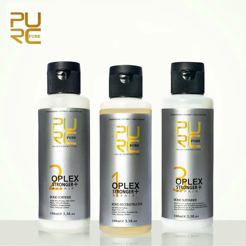 

Purc Oplex Bond Repair Connections Of Damaged Hair Strengthen Hair Toughness And Elasticity Treatment For Battered Hair