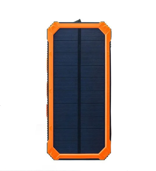 Waterproof Solar Bank Power 20,000 mAh Waterproof 2 USB External Battery Charger