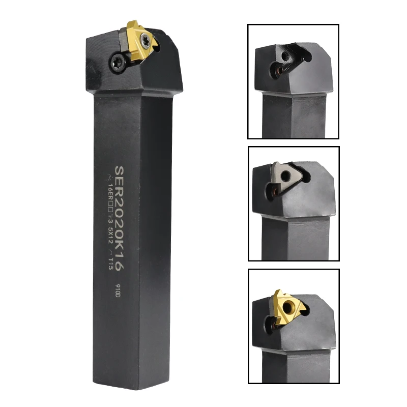 Externe Drehen Werkzeug Halter SER1010H11-SER2525M22 Hartmetall Einsätze Drehmaschine Schneiden Werkzeuge Set Für Drehmaschine Schneiden Werkzeuge – Detail 5