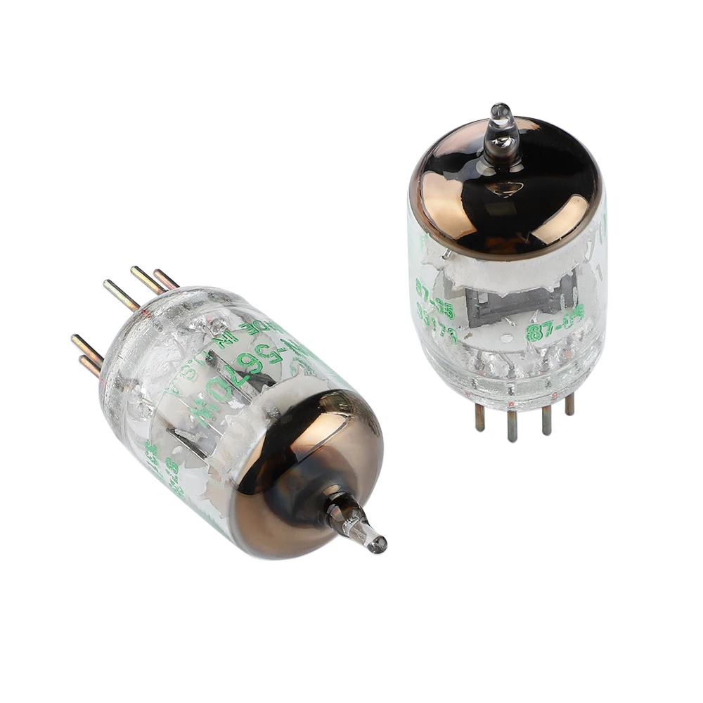 AIYIMA 2PCS GE 5670W GE5670 Vacuum Tube Valve Vacuum Electronic Tube Upgrade for 6N3/6H3N/396A/2C51/5670 Audio Amplifier