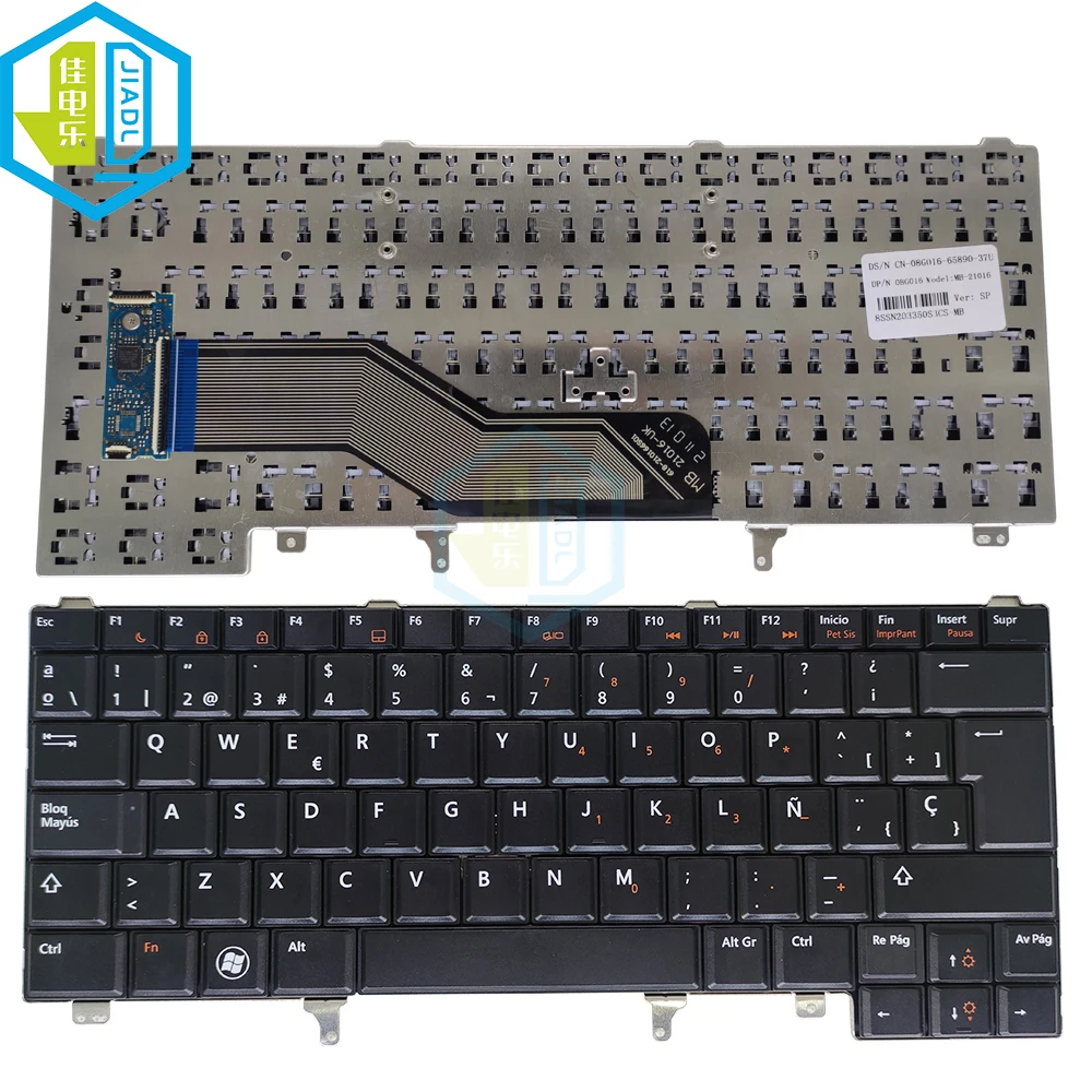 Spanish US Keyboard For Dell Latitude E6420 E6430 E6440 E6330 E6320 E6230 E5420 08G016 8G016 ES Spain Fit Latin Laptop Keyboards