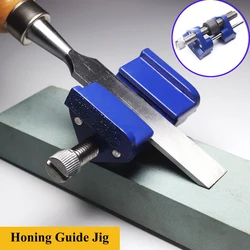Metal Wood Chisel Honing Guide Jig Fixed Angle Holder For Sharpening System Chisel Plane Iron Planers Blade Woodworking Tools