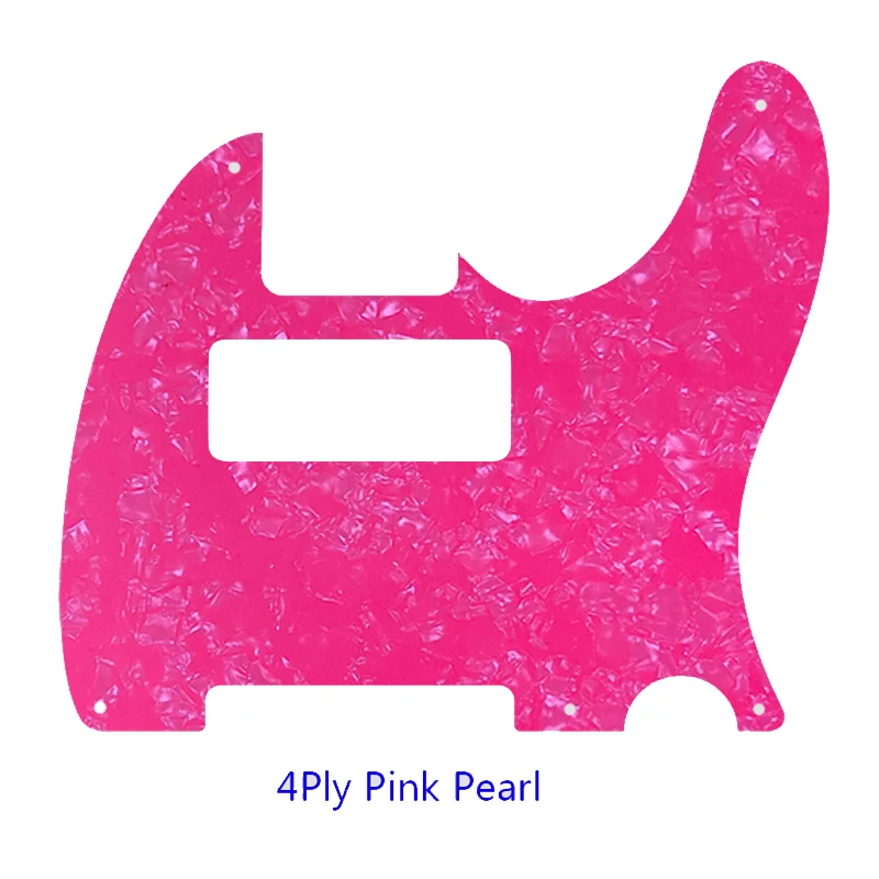 Xin Yue CUSTOM Guitar Parts For US Standard 5 Screw Holes P90 Tele Telecaster Guitar Pickguard Scratch Plate, Multicolor Choice