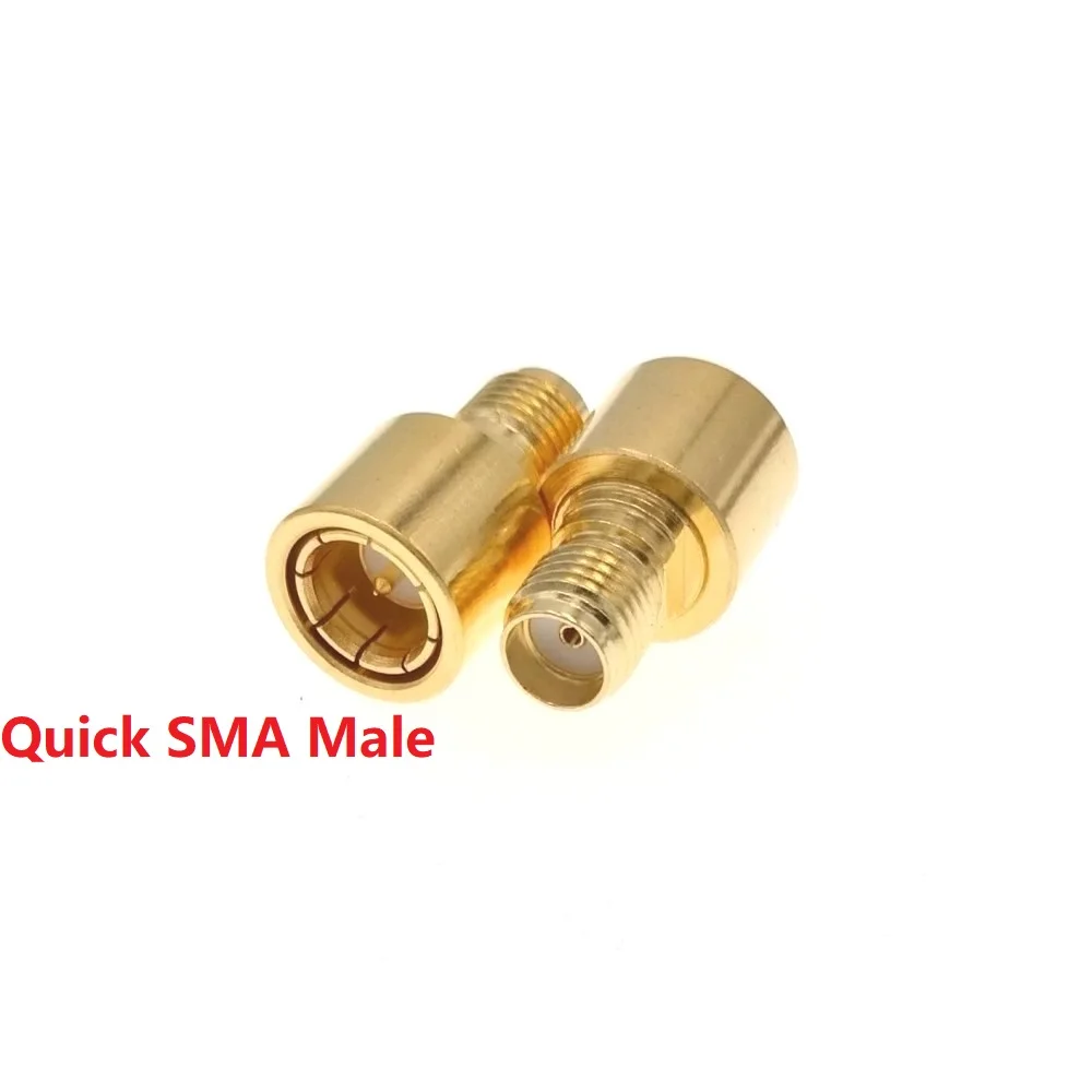 10PCS Schnell SMA Adapter SMA Stecker Auf SMA Weibliche 0-12G