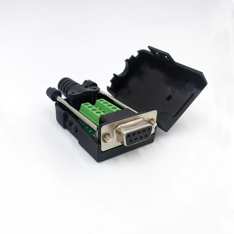 DB9 COM RS232 transfer-free Male Female Signals terminals connector D sub 9Pin