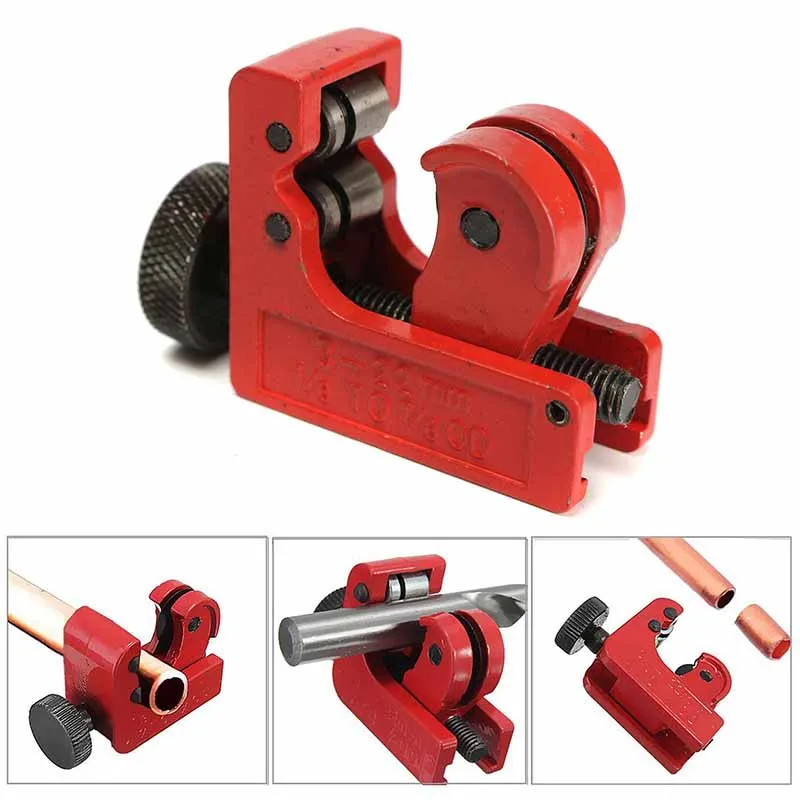 1PC 3-22mm Mini Alloy Steel Pipe Tubing Cutter Cutting 1/8-inch to 7/8-Inch for Pipe Copper PVC Thin Stainless Steel Tube