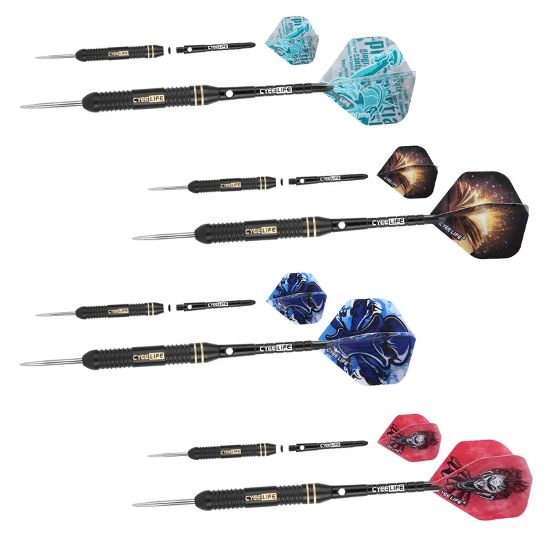 CyeeLife 3 stücke/6 stücke/9 stücke/12 stücke Von Darts 20g/22g/24g Messing Harte Professionelle Wettbewerb Hohe qualität