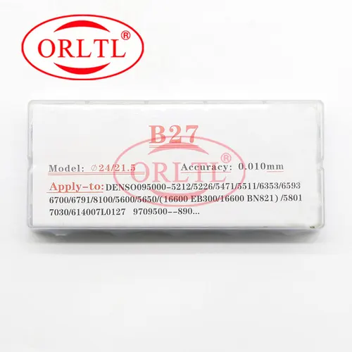 Imagen 2 del producto Junta de ajuste de inyector Common Rail B27, 50 piezas, tamaño de arandela: 1,57-1,66mm para inyectores DENSO