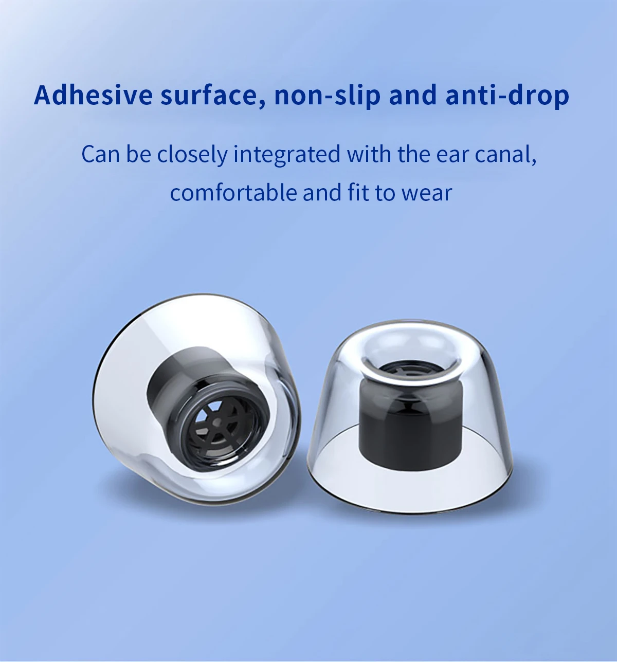 Latex Ear Tips for Tripowin x HBB: Mele IEM in-ear headphone Eartips KZ EDX 1DD 10mm HiFi Tips for LZ A7 HIFI Anti-Slip Eartips