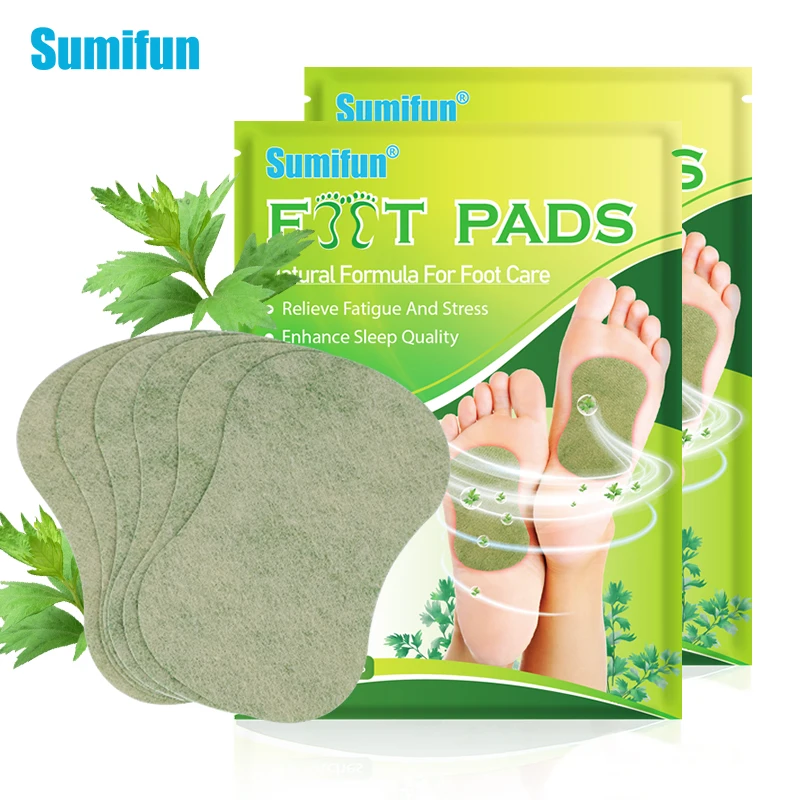 

12pcs Detoxification Wormwood Foot Patch Pain Relieving Plaster Relieve Stress Help Sleeping Weight Loss Body Slimming Pad Detox