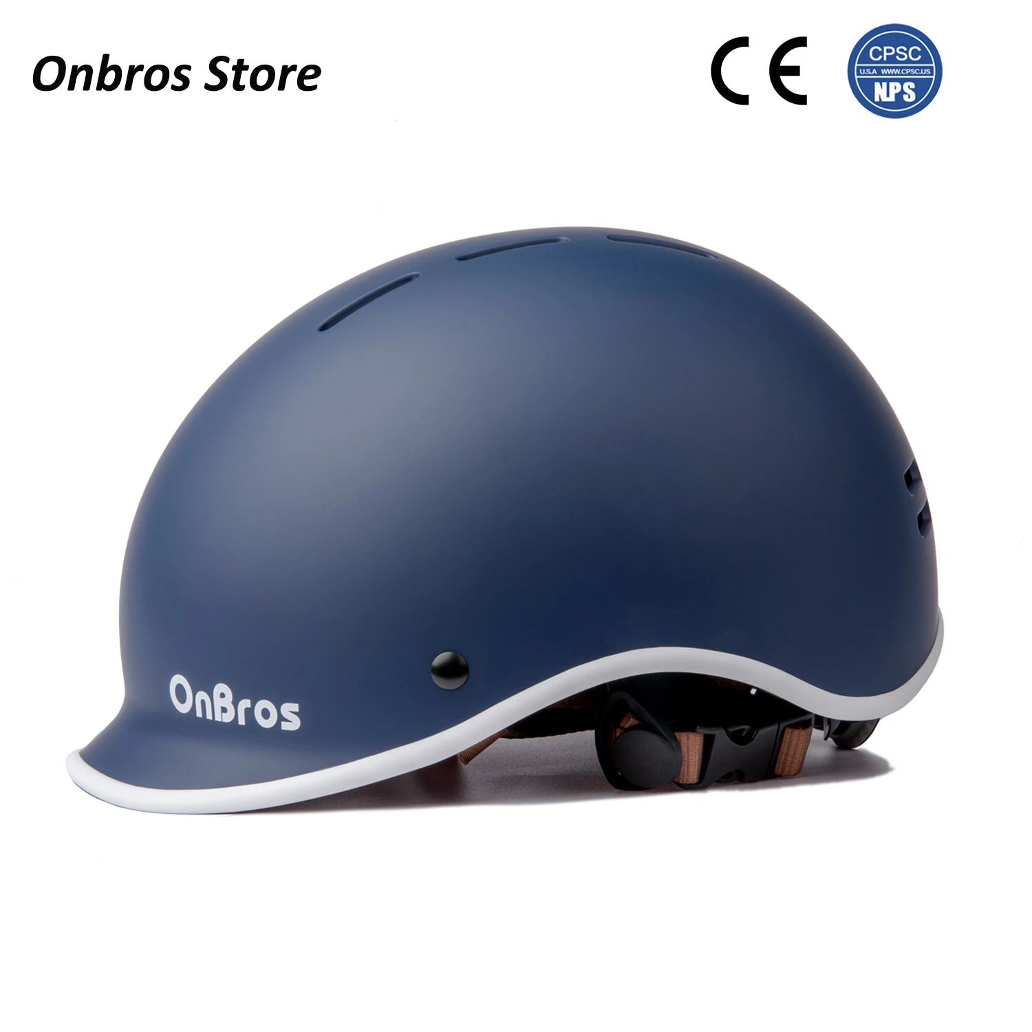 

Onbros Adults Bicycle Helmet For Roller Skating Cycle Skateboard City Caps Urban Electric Scooter Bike Helmets