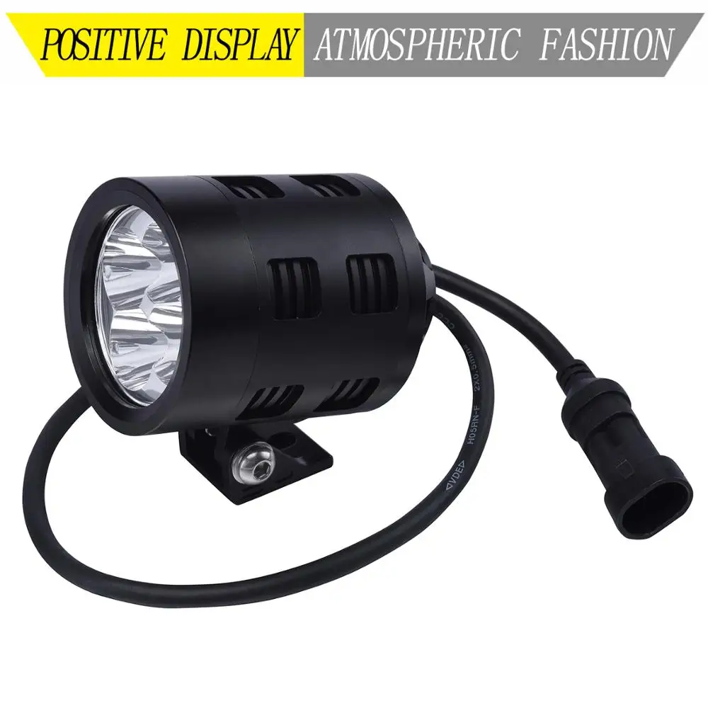 

LDDCZENGHUITEC Popular 3 Style Motorcyle Led Headlight Working Light Dc9-32v Motorbike accessories Lamps