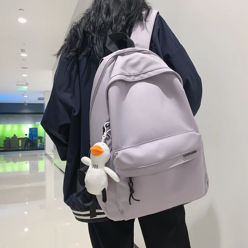 New High Quality College Women Backpack Waterproof Backpacks Large Capicity Teenage Girl Fashion Book Bag Cute Student Schoolbag