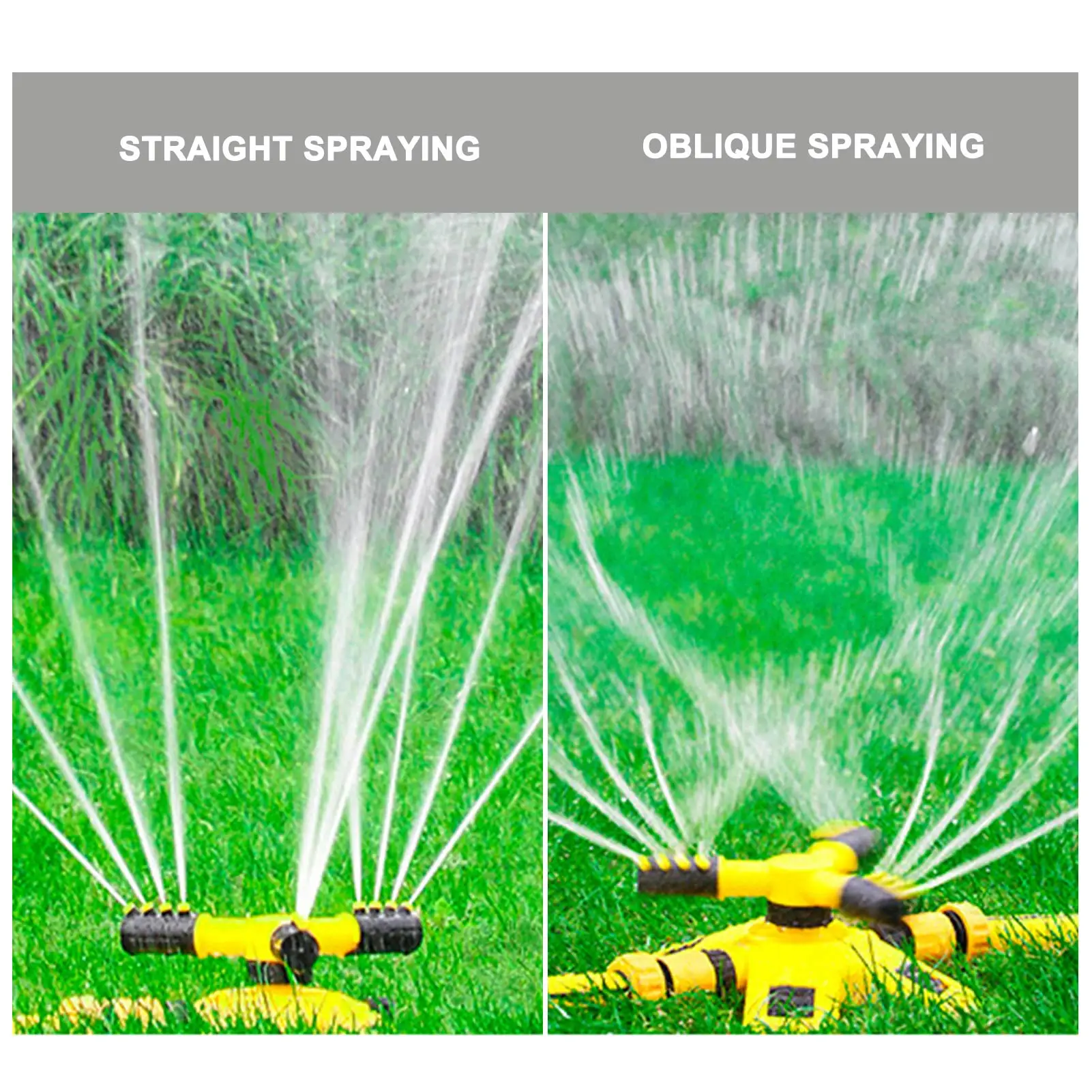 

Garden Lawn Sprinkler Automatic 360 Degrees Rotation Water Sprinkler Garden Irrigation Lawn Watering Nozzle for Yard Water Gun