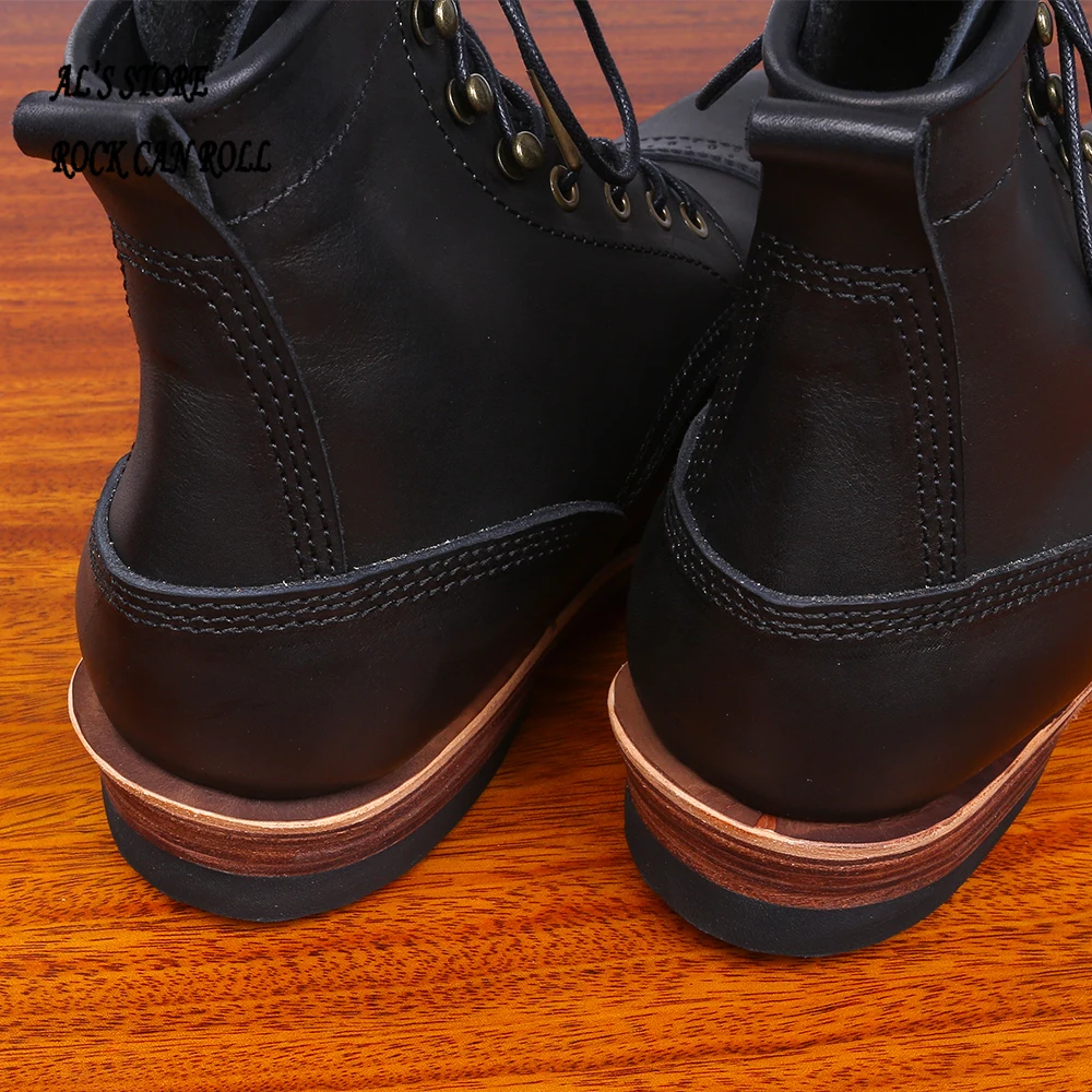 XW400 RockCanRoll Super Quality Size 35-52 Handmade Goodyear Welted Durable Italian Cowhide Boots Custom Made Available