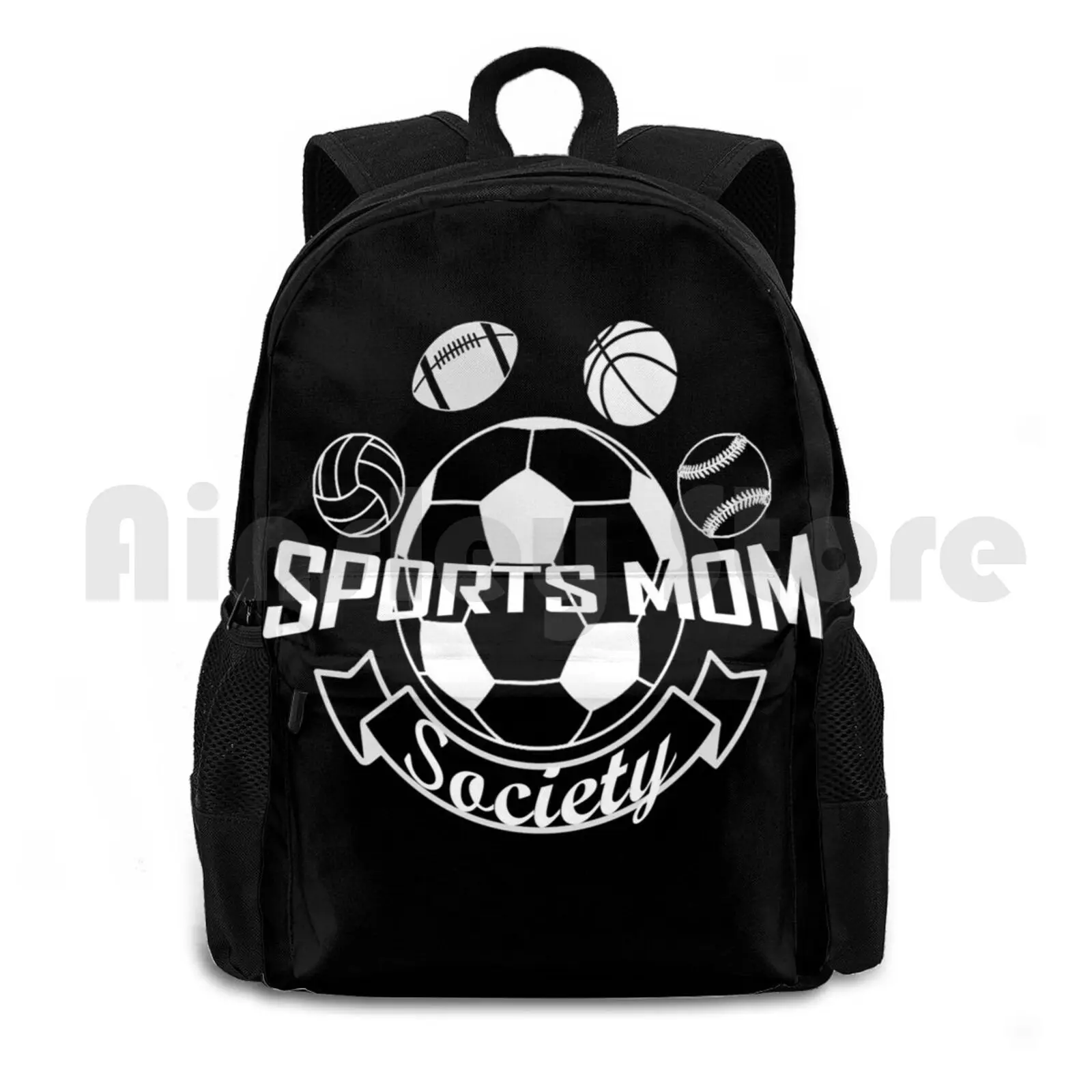 

Sports Mom Outdoor Hiking Backpack Riding Climbing Sports Bag Sports Mom Sports Mother Soccer Football